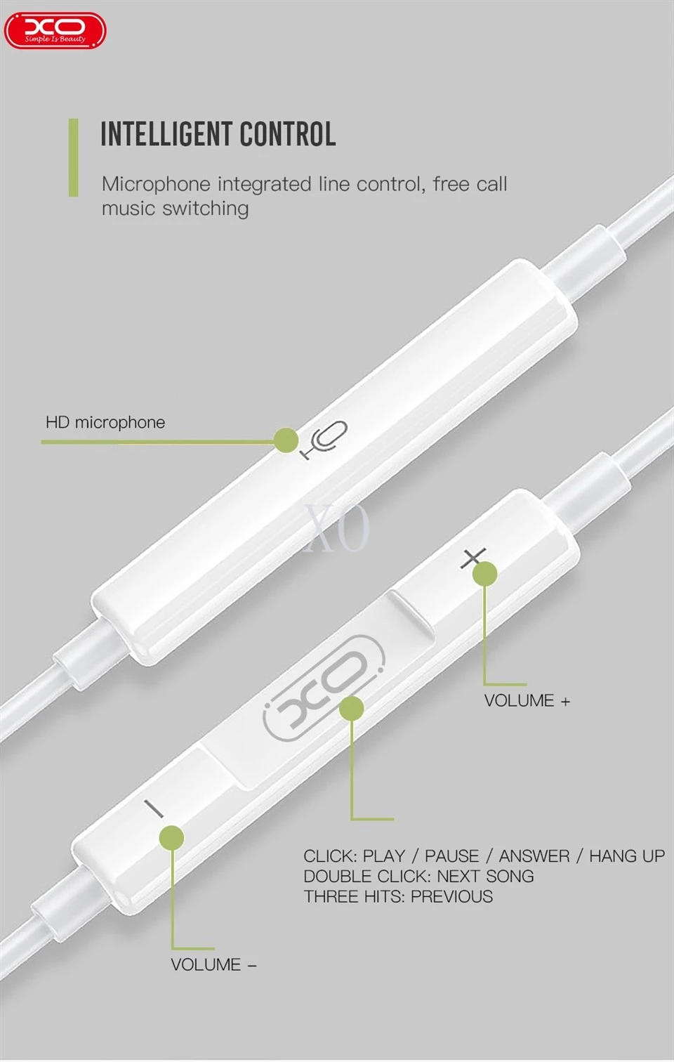 XO EP13 Earphone