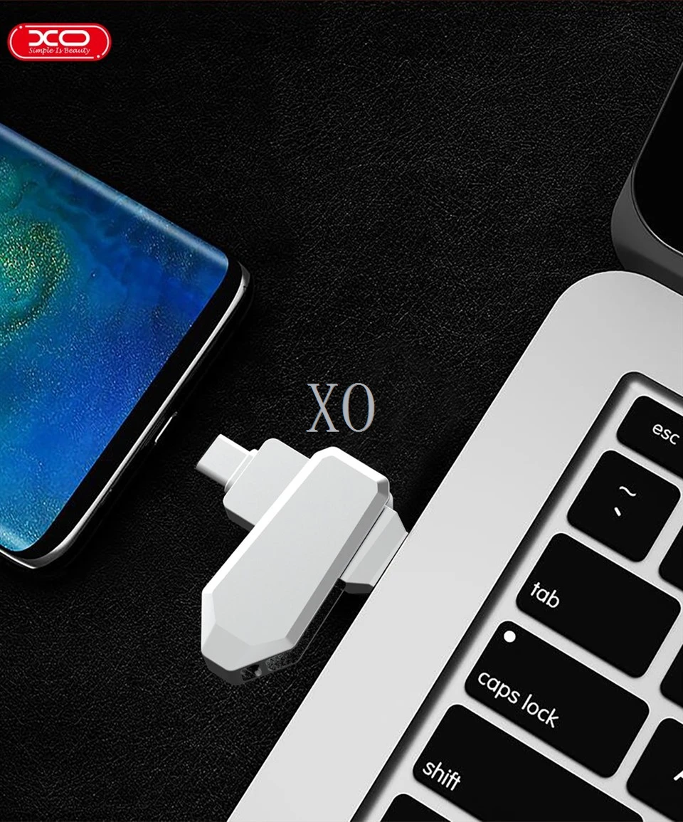 XO Flash U50 Type-c To USB OTG USB 3.0 Version